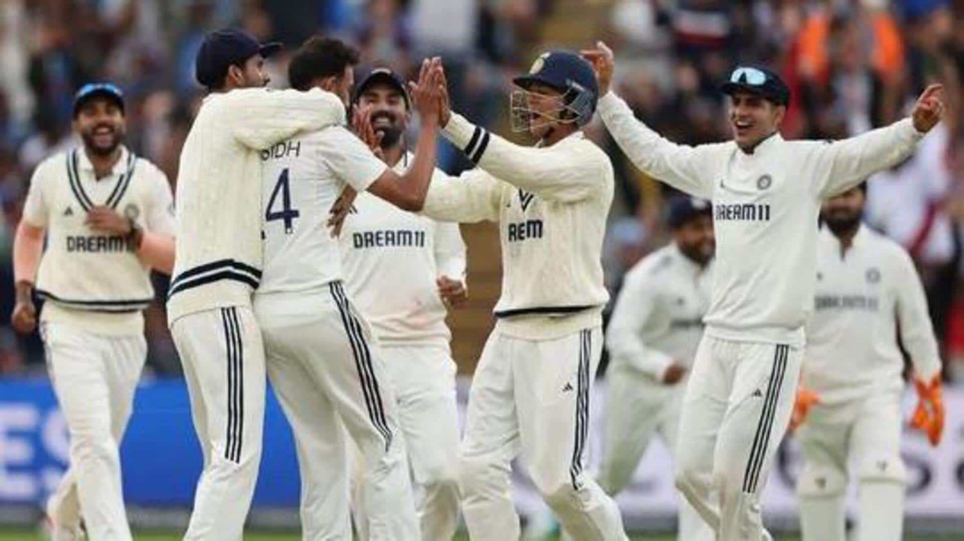 ENG vs IND : ఇంగ్లండ్పై ఘన విజయం… డబ్ల్యూటీసీ పాయింట్ల పట్టికలో భారత్ ఎగబాకిన స్థానం ఎంతంటే? ENG vs IND : ఇంగ్లండ్పై ఘన విజయం… డబ్ల్యూటీసీ పాయింట్ల పట్టికలో భారత్ ఎగబాకిన స్థానం ఎంతంటే?