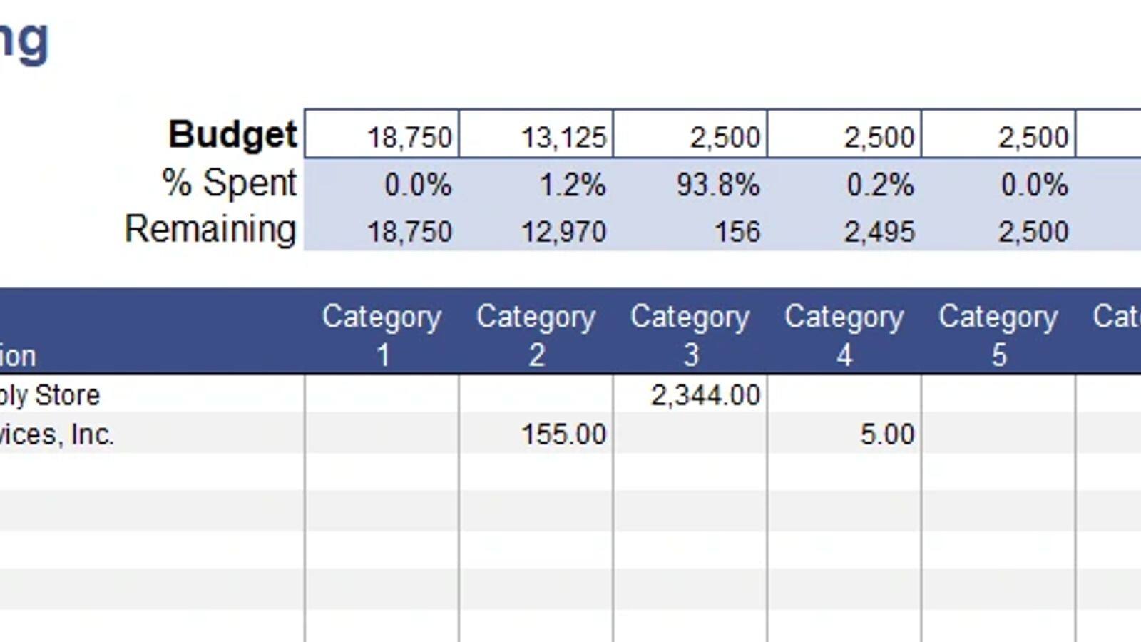 การจัดการค่าใช้จ่ายด้วย Microsoft Excel (ไมโครซอฟต์ เอ็กเซล)