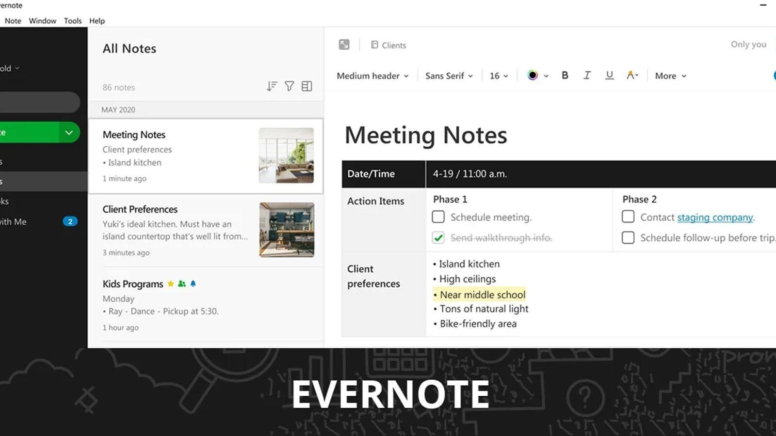 เพิ่มประสิทธิภาพด้วยเครื่องมือ Evernote