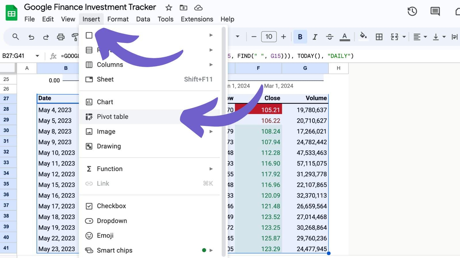 การเพิ่มประสิทธิภาพการแสดงผลข้อมูลใน Google Sheets