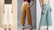 5 สไตล์แฟชั่นที่แมตช์ลงตัวกับกางเกงพาลาซโซ่