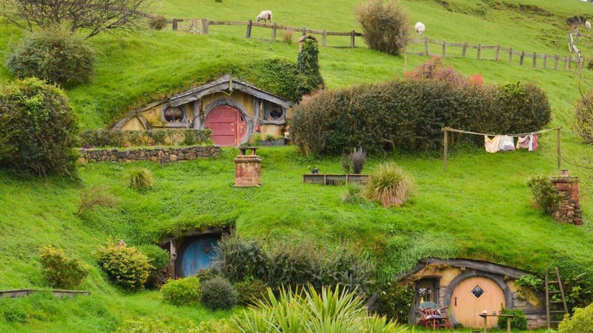 หมู่บ้านฮอบบิทอันเป็นเอกลักษณ์ในนิวซีแลนด์