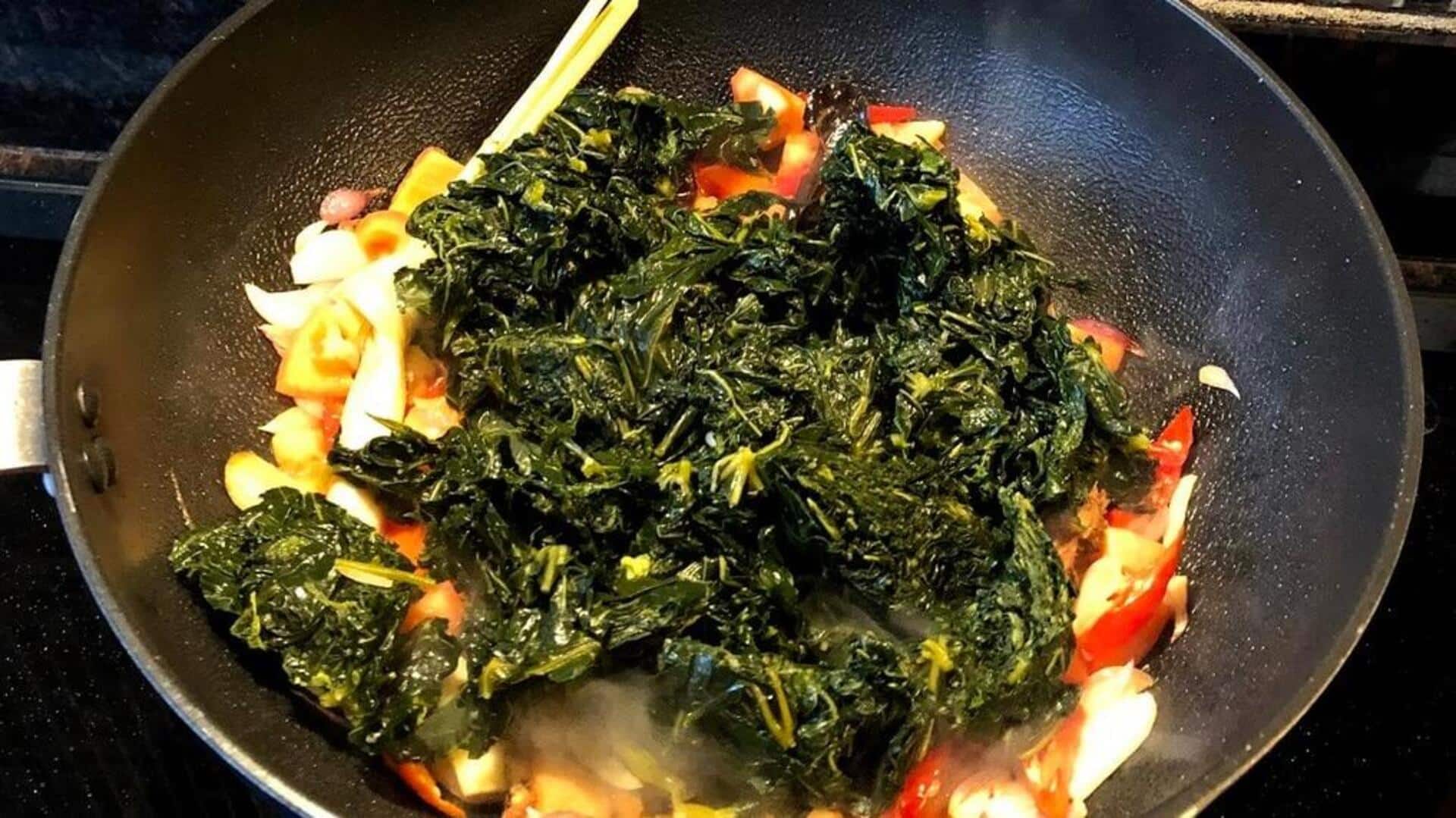 ผัดใบมะละกอ: เมนูมังสวิรัติสีเขียวที่ไม่เหมือนใครและอร่อย