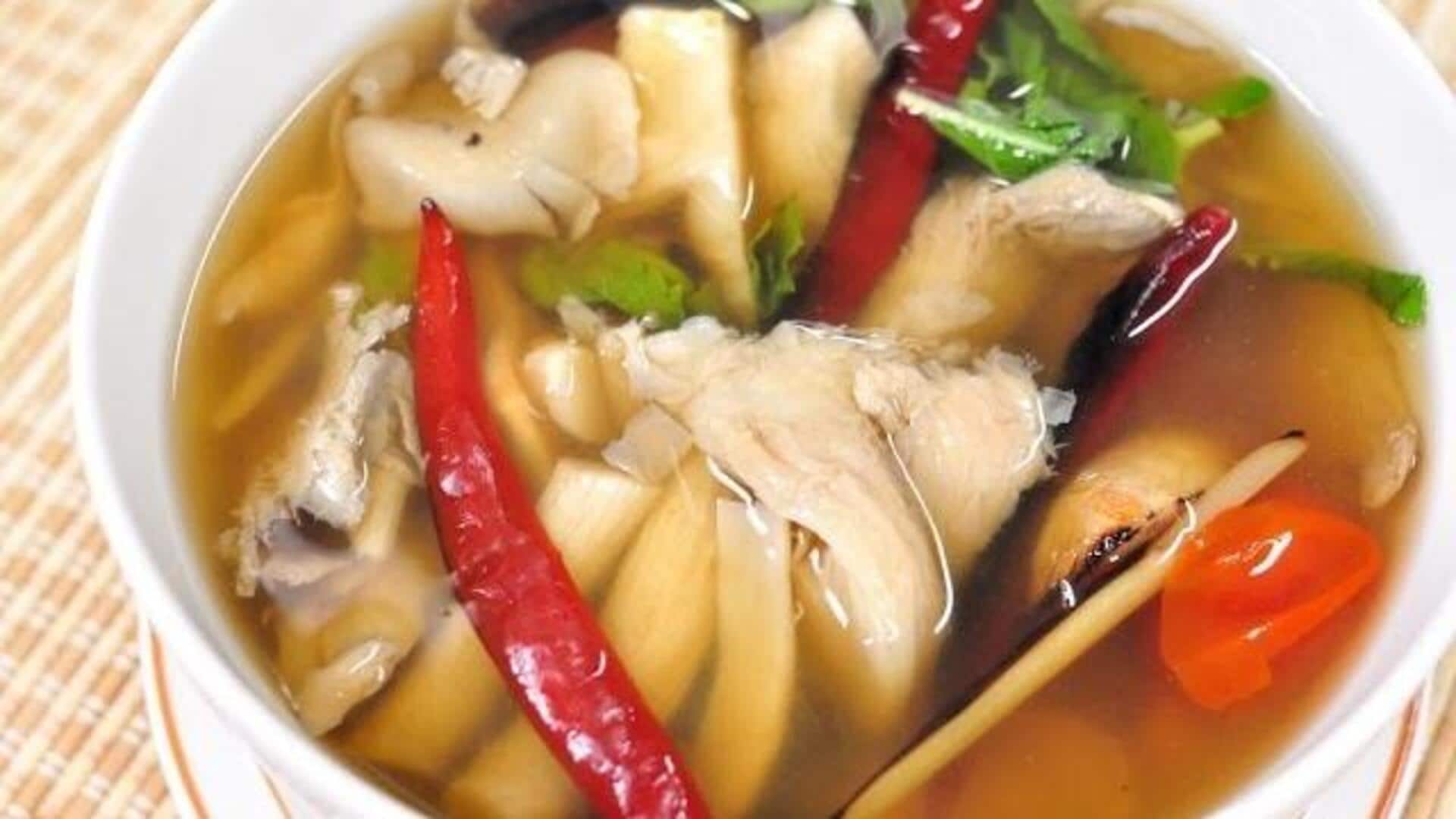 ซุปเห็ดรสจัดแบบไทยแท้