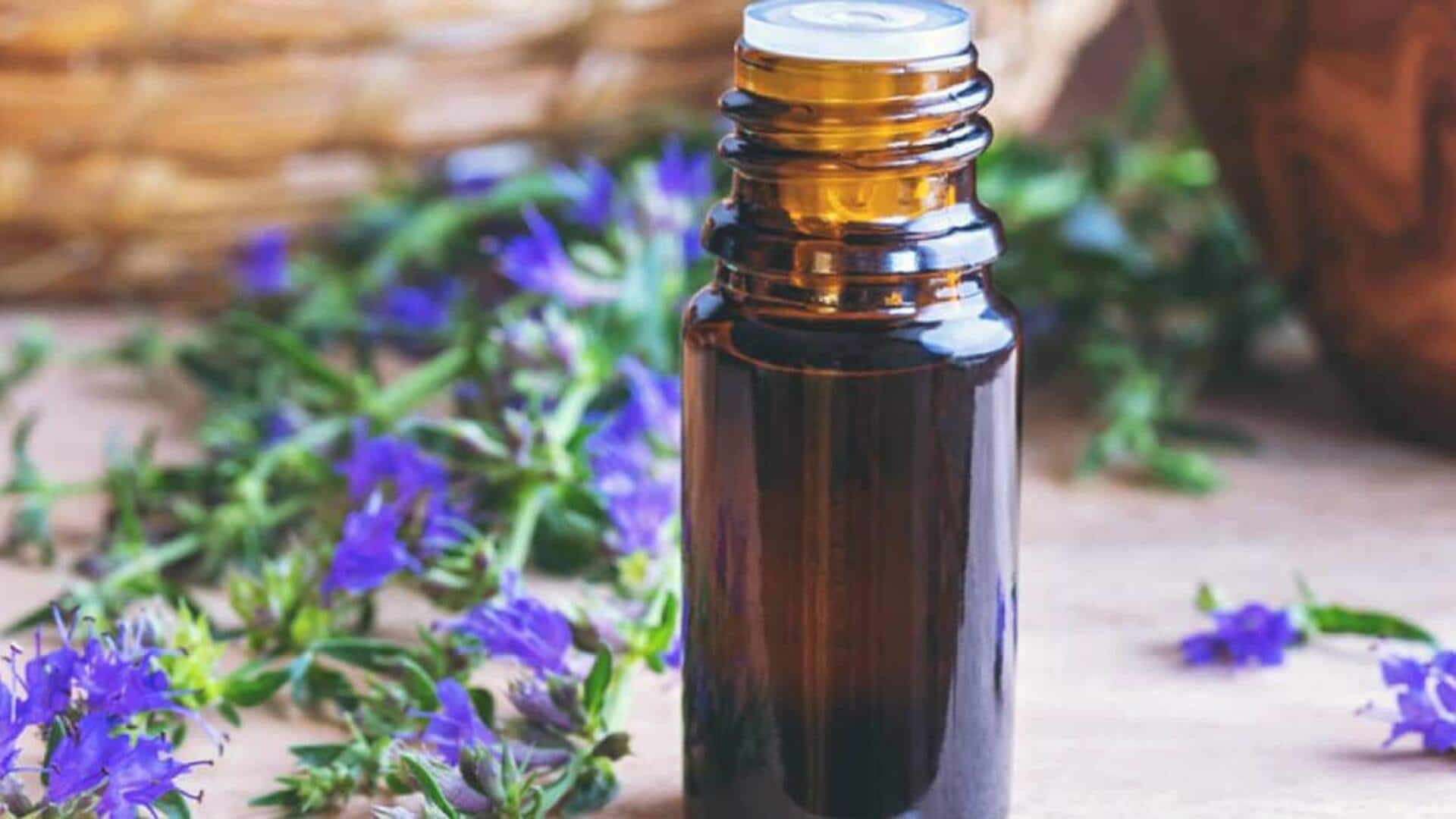 ประโยชน์เหนือกาลเวลาของน้ำมันไฮซอปสำหรับความงาม