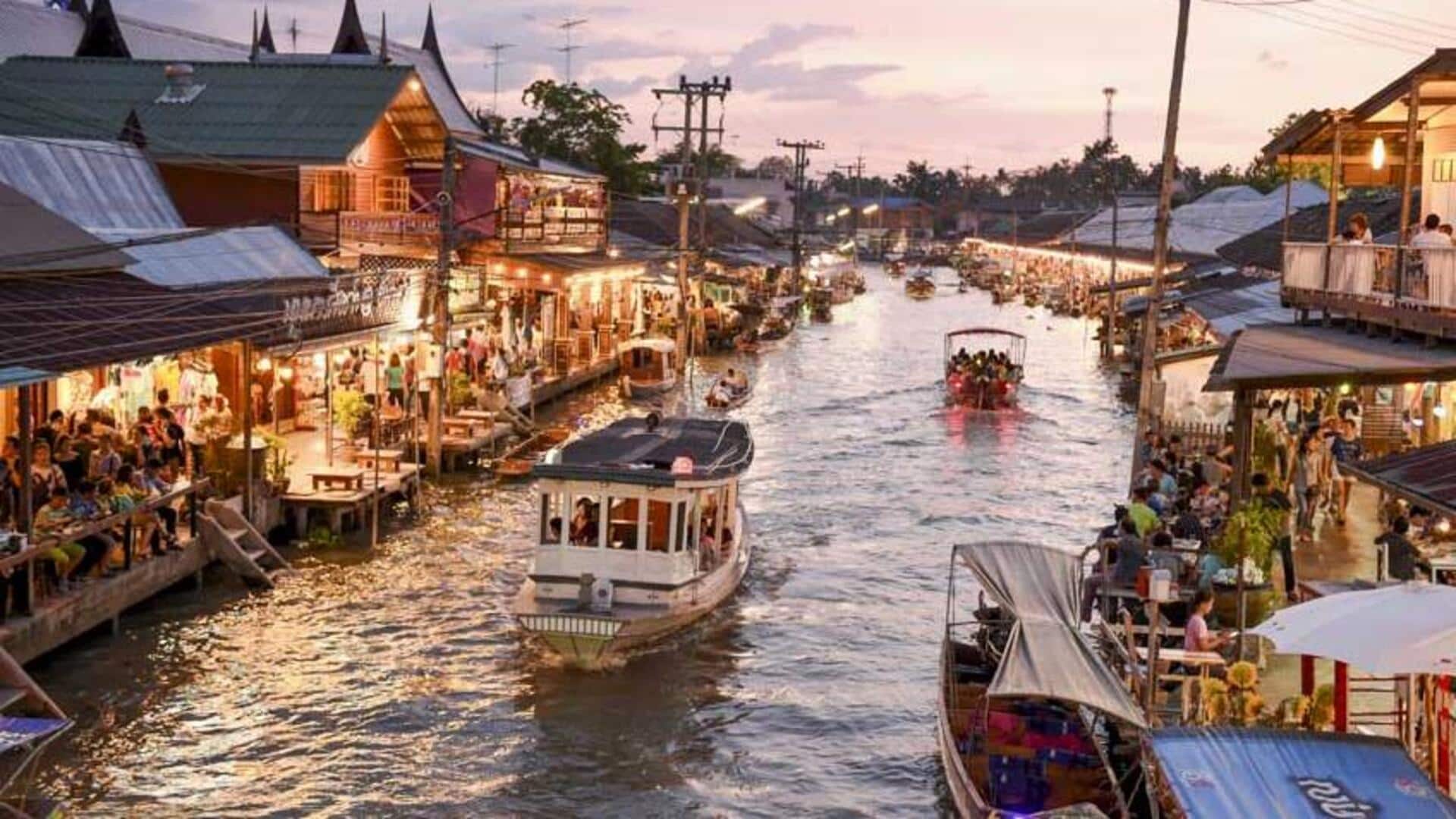 ตลาดน้ำโบราณที่ห้ามพลาดในเมืองไทย ตลาดน้ำโบราณที่ห้ามพลาดในเมืองไทย
