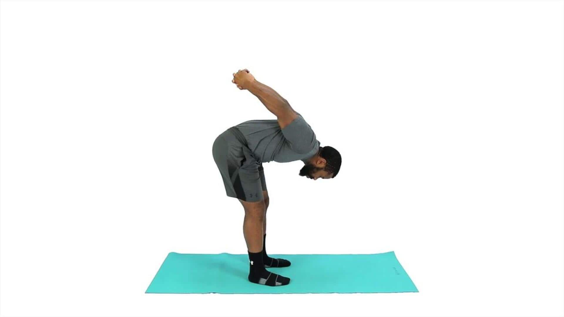 วิธีการยืดแขนเหนือศีรษะอย่างถูกต้อง