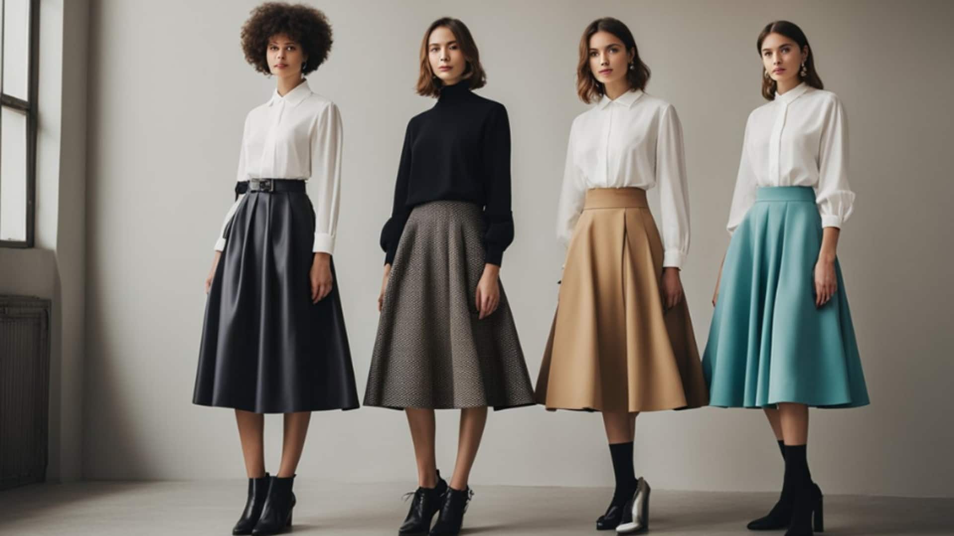 5 สไตล์แฟชั่นที่แมตช์กับกระโปรงมิดิได้ลงตัว