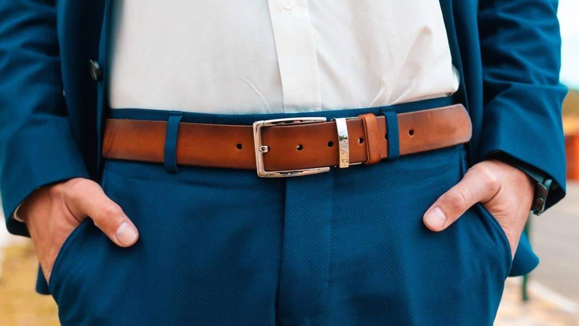 5 สไตล์แมตช์เข็มขัดหนังให้ดูชิ