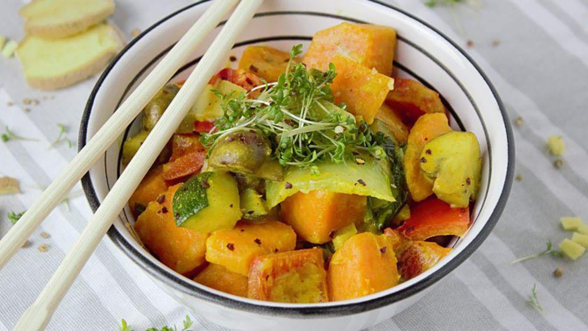 ฟักทองผัดถั่วลิสง: สูตรง่ายๆ ที่ต้องลอง
