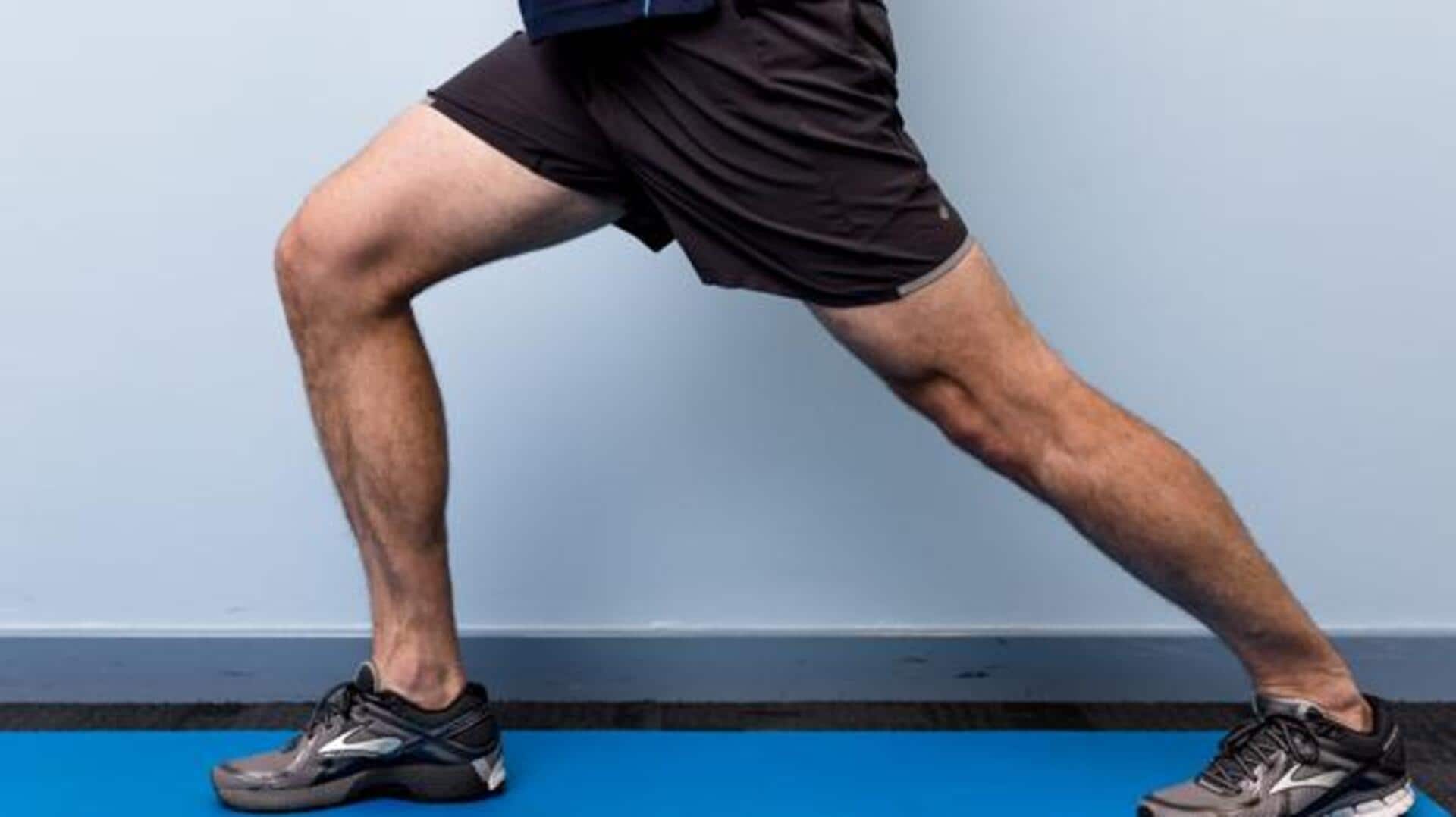 ฝึกดรอปส้นเท้าเอ็กเซนทริก เสริมความแข็งแรงเอ็นอะคีลีส