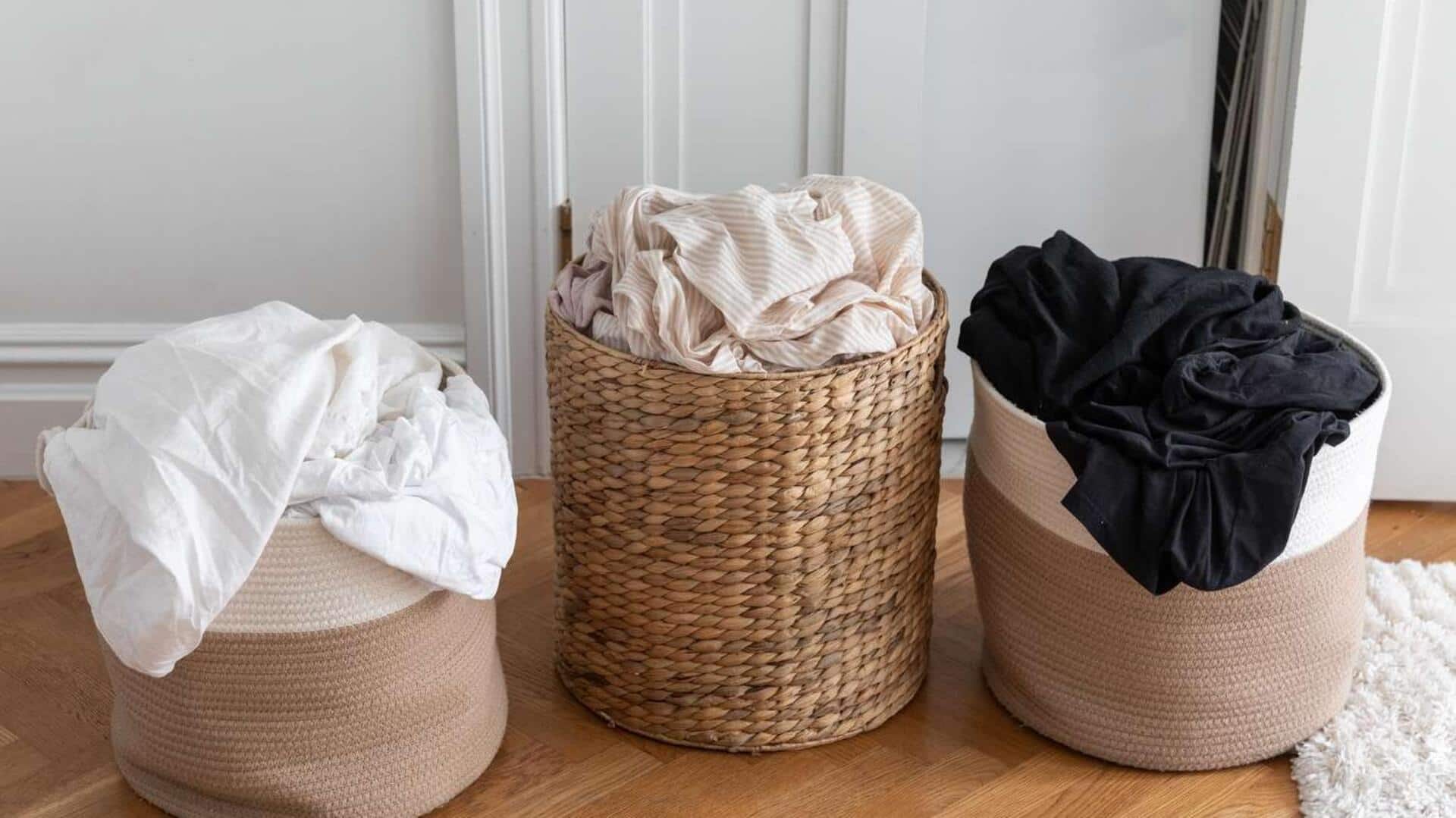 5 นิสัยง่ายๆ ในการใช้ตะกร้าผ้าให้ชีวิตเป็นระเบียบ