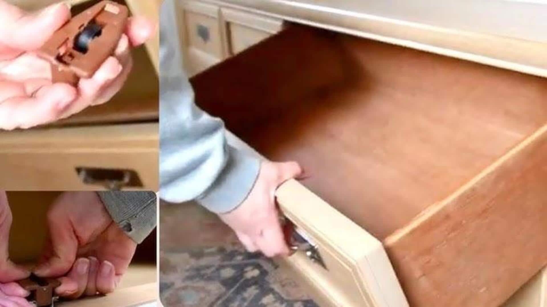 แก้ปัญหาลิ้นชักในบ้านแบบประหยัดงบ