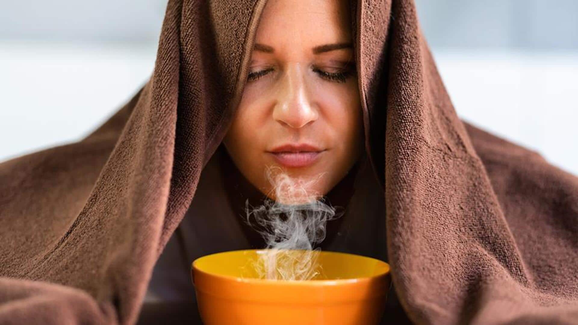 ผ่อนคลายความเหนื่อยล้าด้วยการสูดไอของสมุนไพร