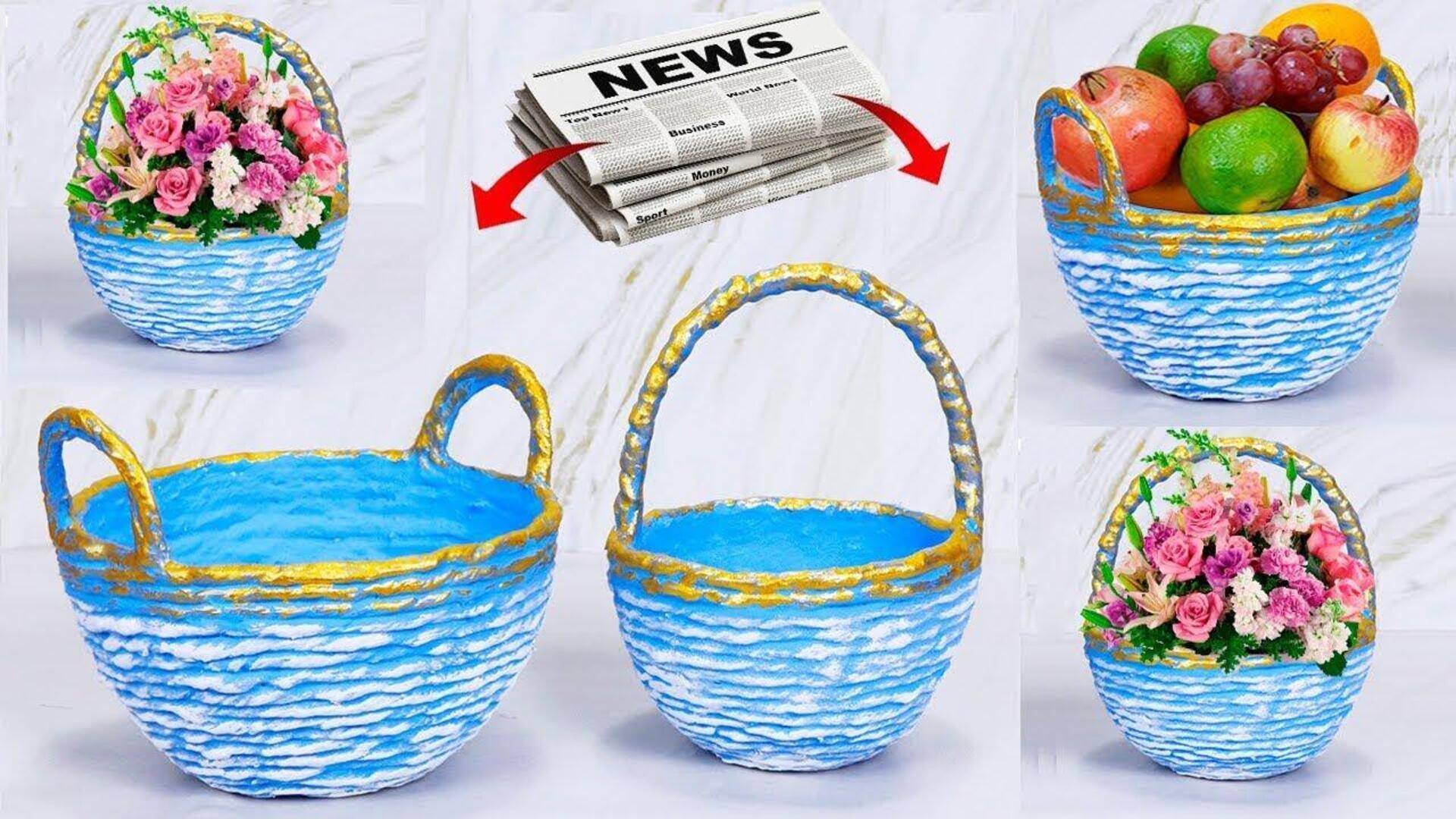 จัดระเบียบของง่ายๆ ด้วยตะกร้าผลไม้ใช้ซ้ำ