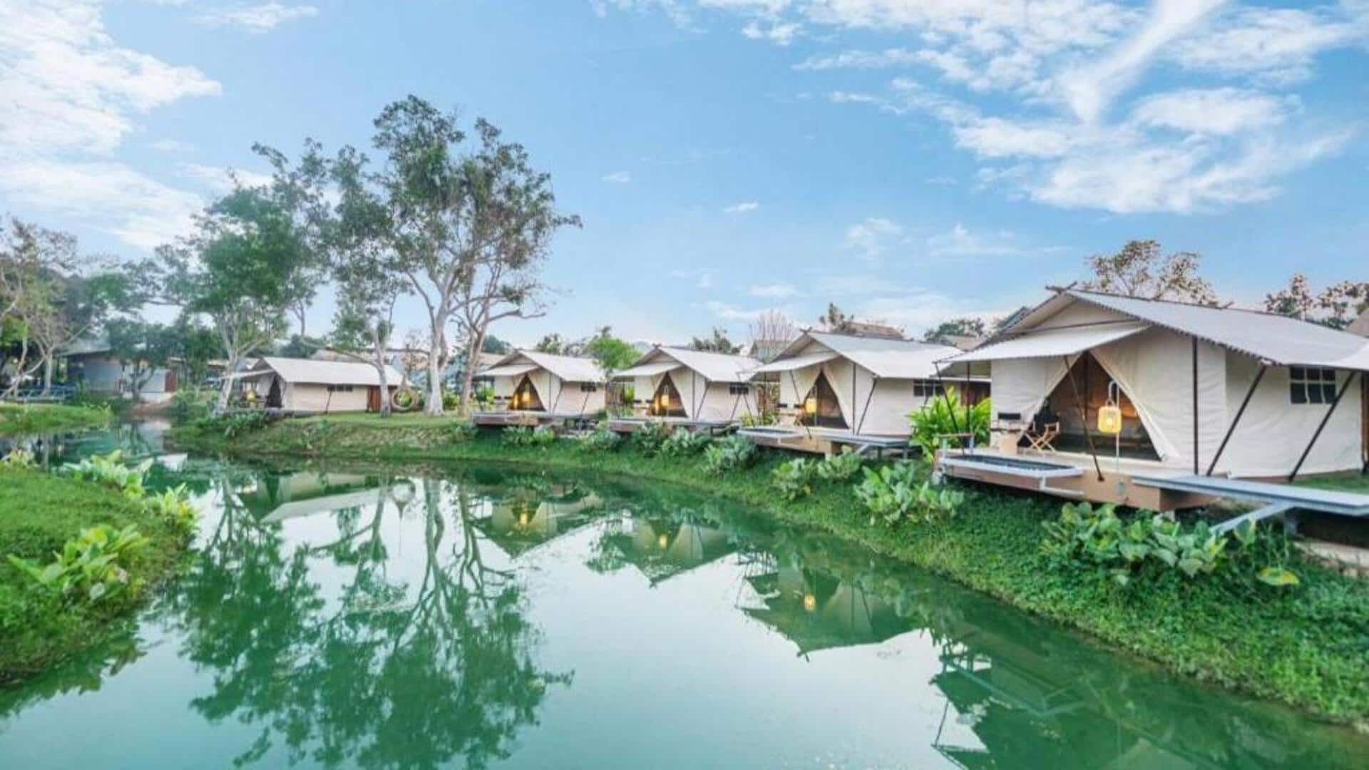 ที่พักรักษ์โลกริมแม่น้ำที่เงียบสงบในประเทศไทย ที่พักรักษ์โลกริมแม่น้ำที่เงียบสงบในประเทศไทย