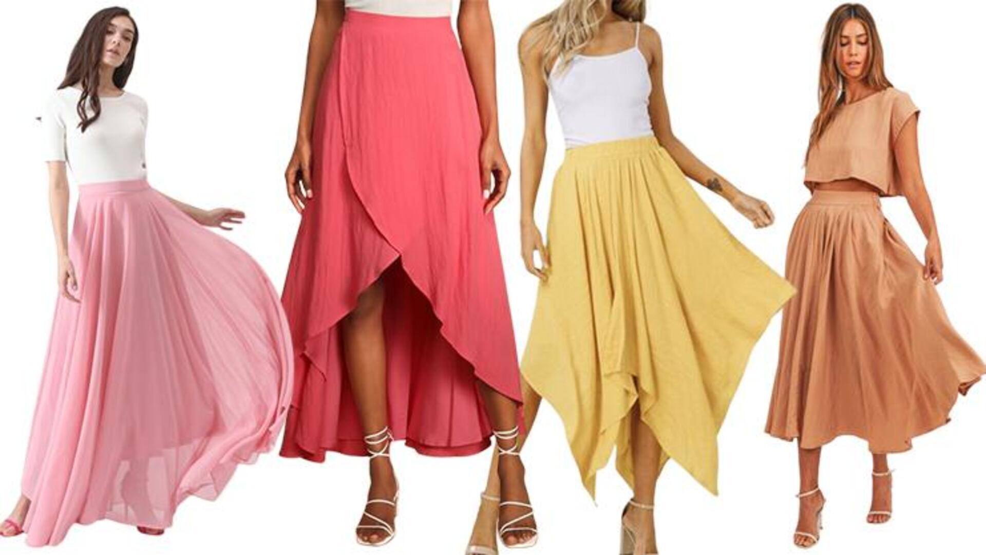 5 สไตล์เข็มขัดที่เข้ากับกระโปรงแม็กซี่พริ้วได้อย่างลงตัว