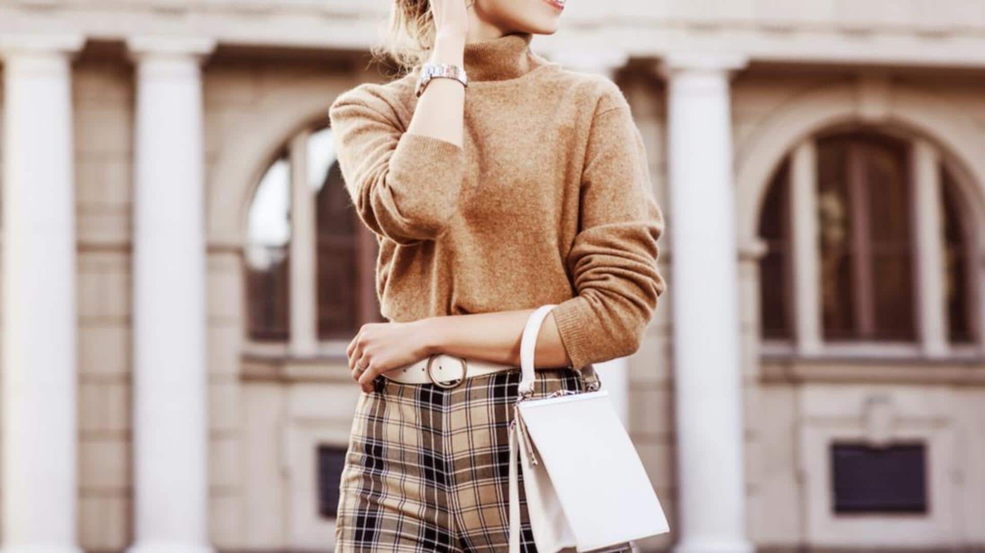 5 สไตล์แฟชั่นที่แมตช์ลงตัวกับกางเกงลายสก็อต