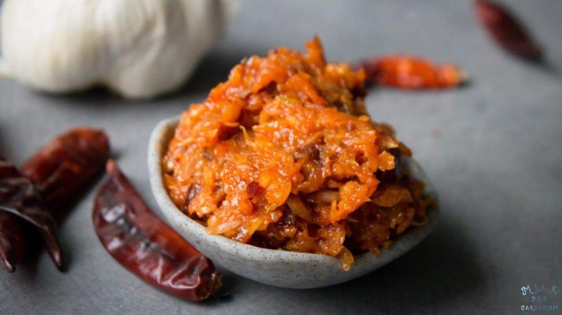 เติมสีสันให้มื้ออาหารด้วยชัทนีส้มรสจัดสูตรอินเดีย