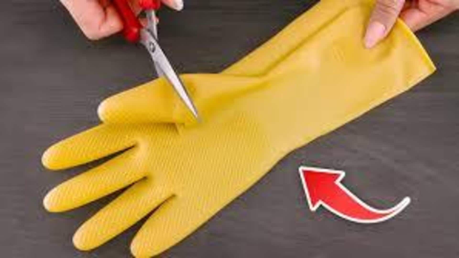 5 วิธีใช้ถุงมือยางอย่างประหยัดในบ้าน