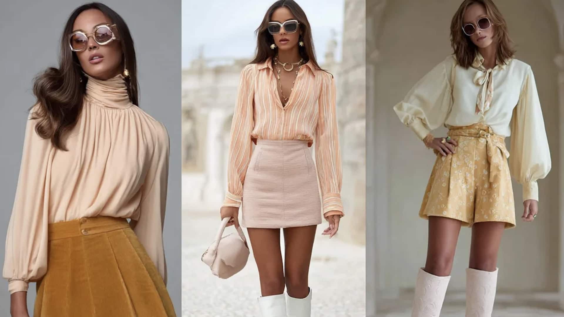 5 สไตล์การแต่งตัวที่เข้ากับเสื้อท็อปชายกระโปรงลูกฟูกอย่างมีสไตล์ 