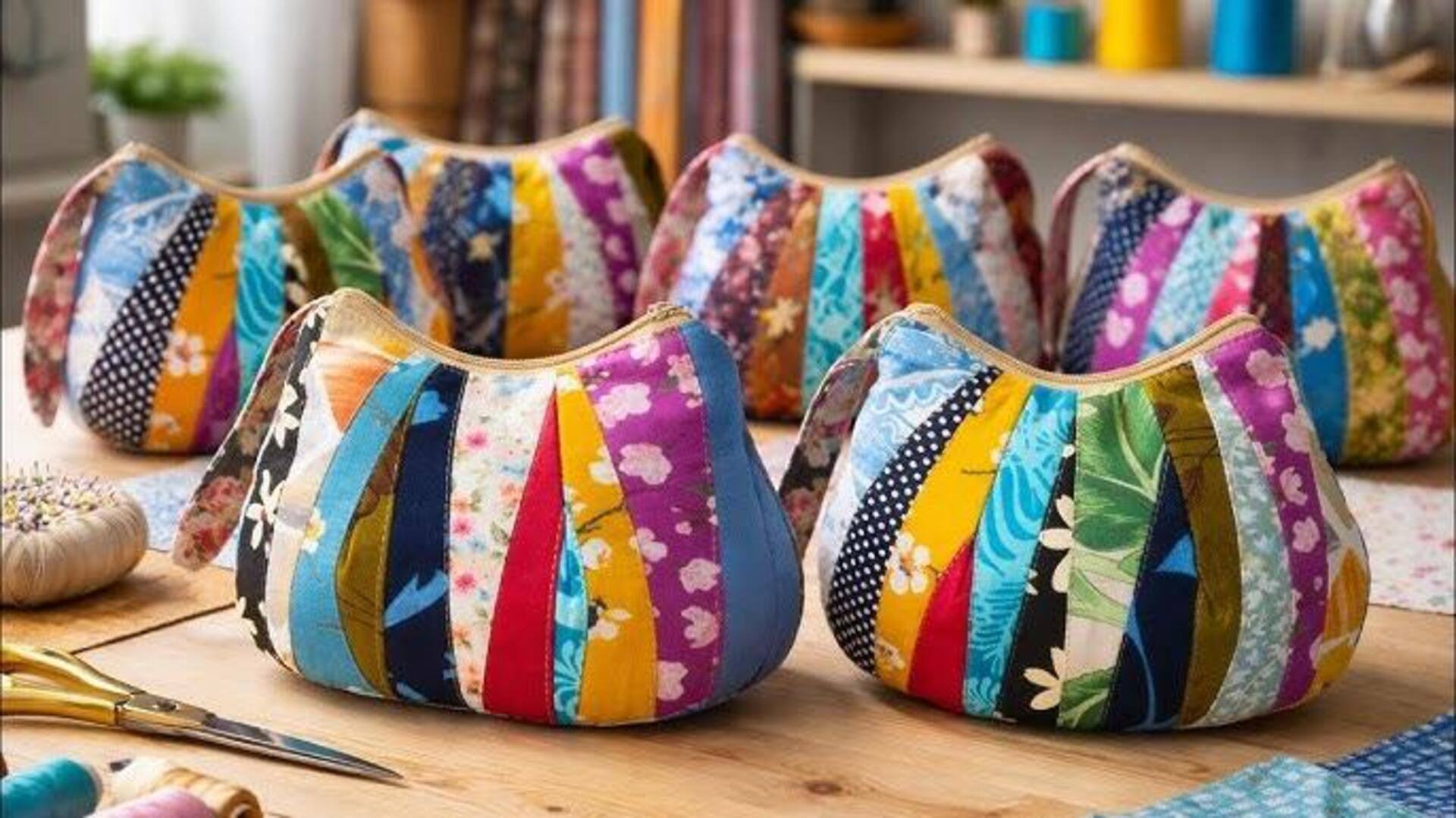 รีไซเคิลผ้าเก่าเป็นถุงสมุนไพรสุดครีเอทีฟ