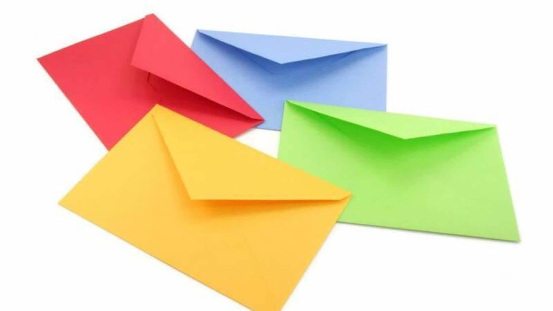 วิธีจัดการงบประมาณด้วยซองจดหมายอย่างง่าย