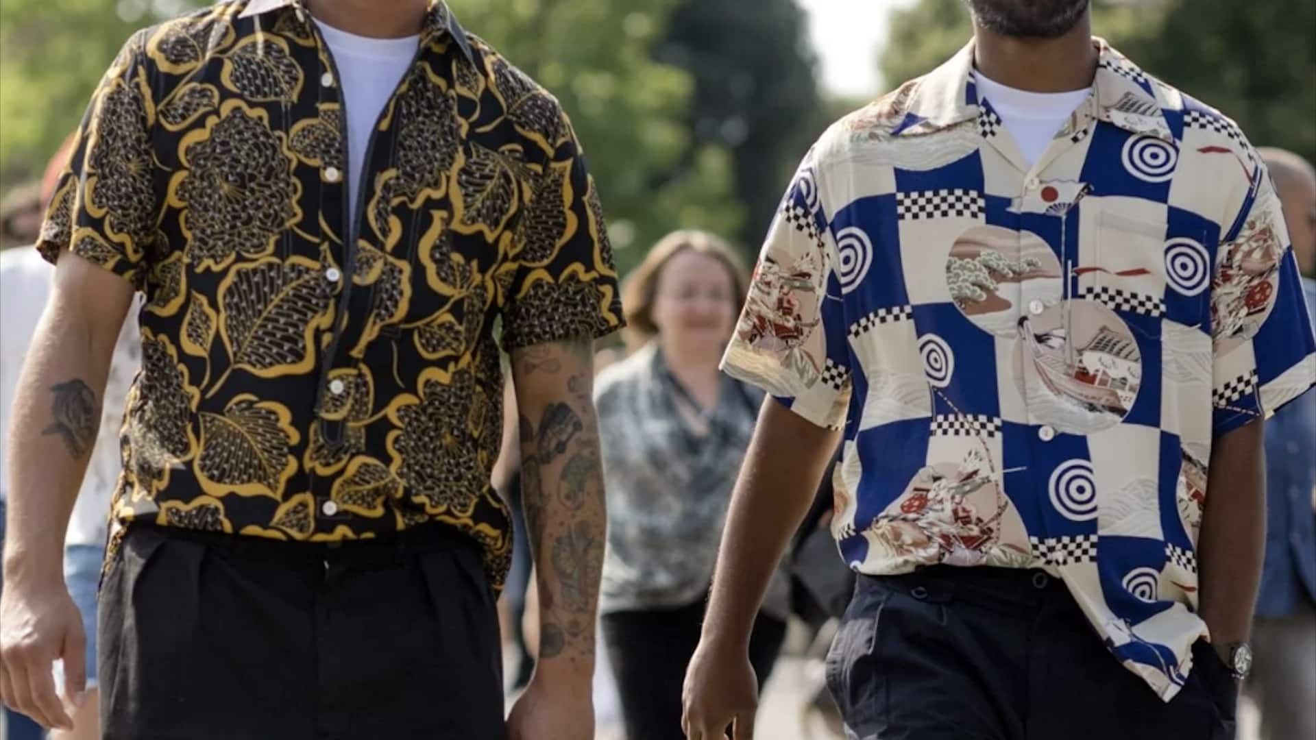 สไตล์การแต่งตัวที่เข้ากับเสื้อพิมพ์บล็อกอย่างลงตัว