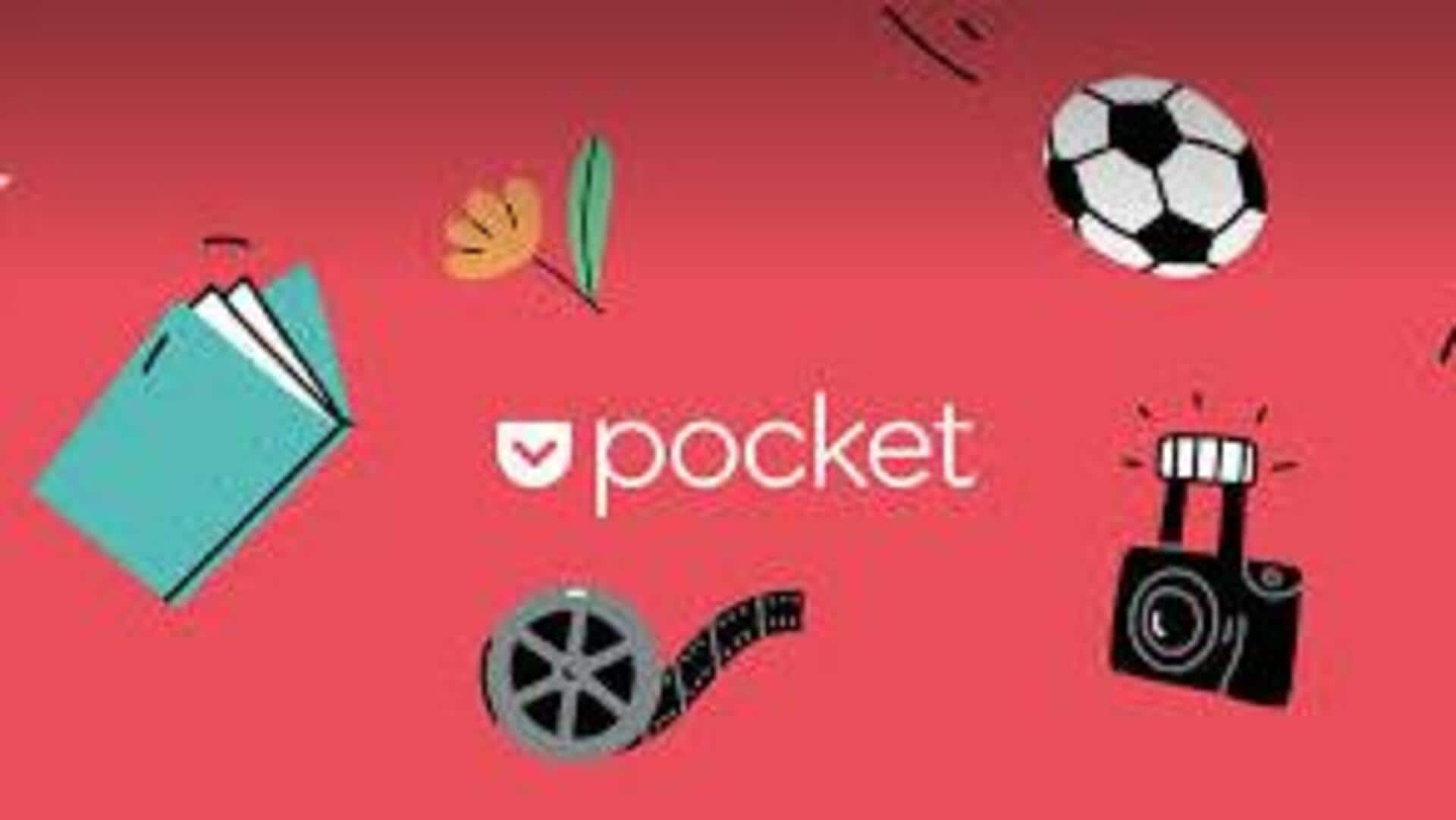 จัดการรายการอ่านด้วยแอป Pocket