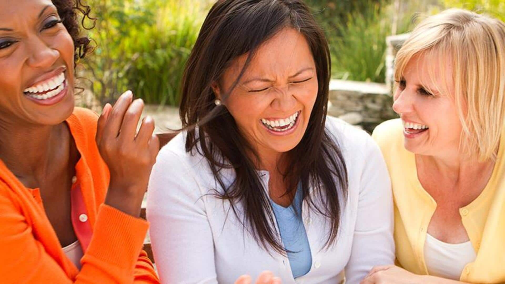 เพิ่มพลังบวกด้วยการหัวเราะวันละ 3 นาทีทุกวัน