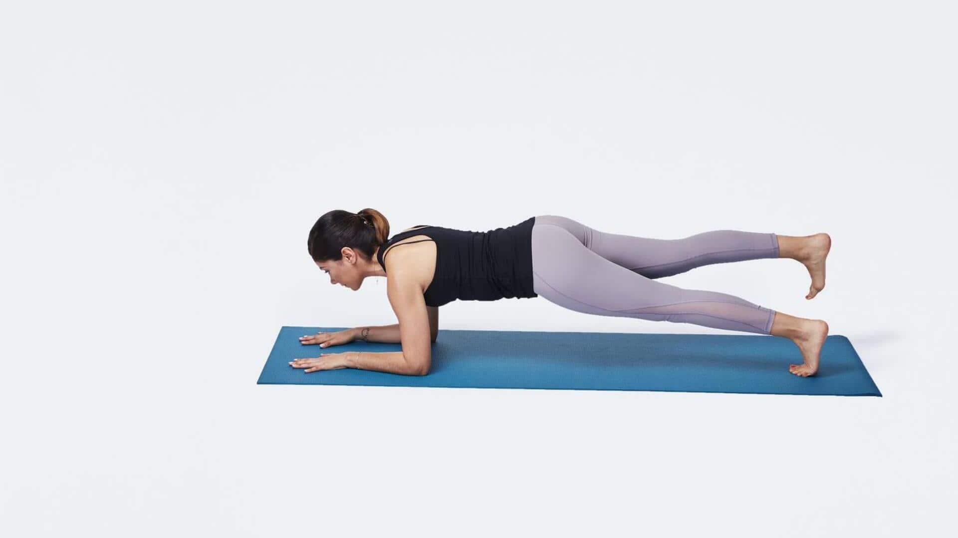 ประโยชน์ที่น่าประหลาดใจของการออกกำลังกายท่าแพลงก์ยกแขน