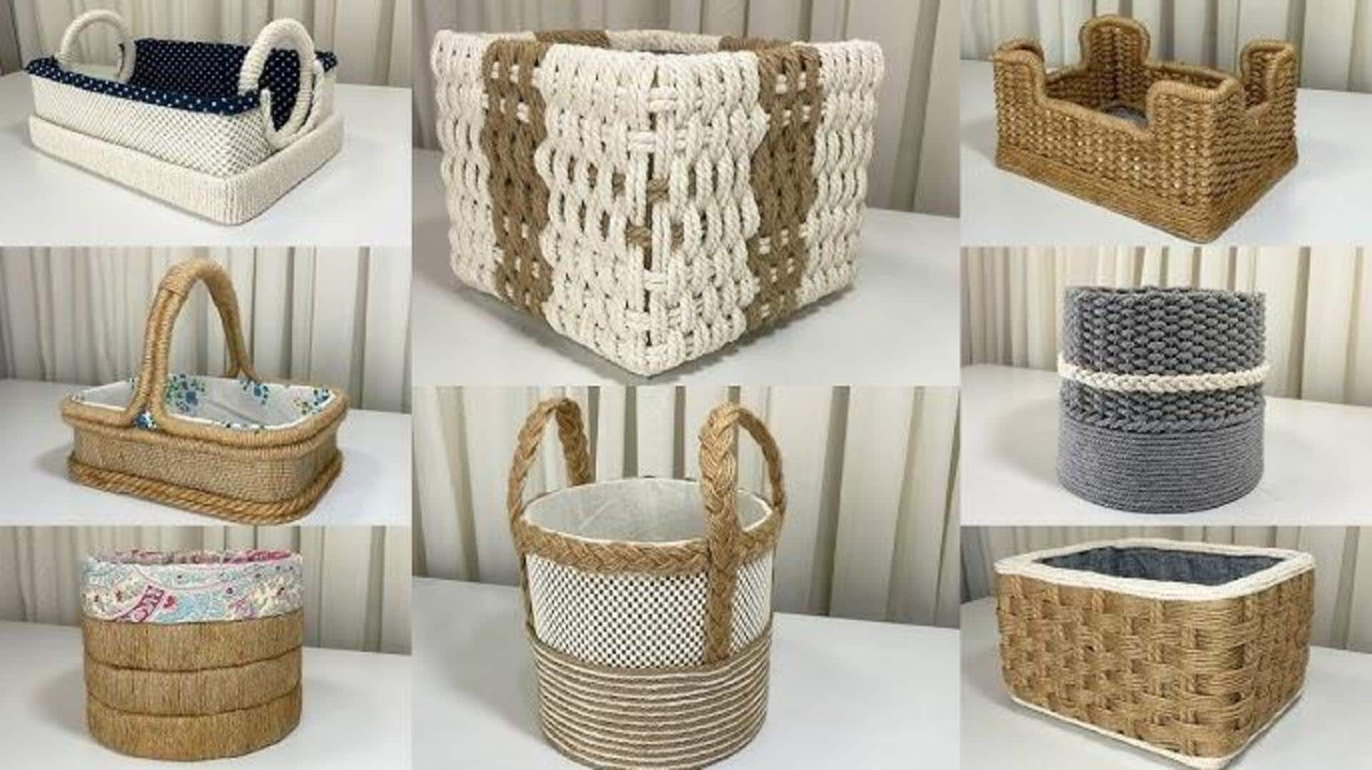 ไอเดียใช้ตะกร้าสวยอย่างคุ้มค่าในงบประหยัด