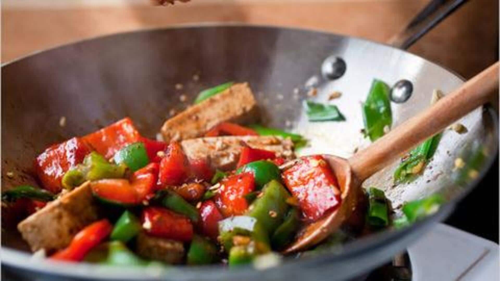 เมนูมังสวิรัติ ผัดมะตูมกับเต้าหู้ รสชาติอร่อยไม่เหมือนใคร