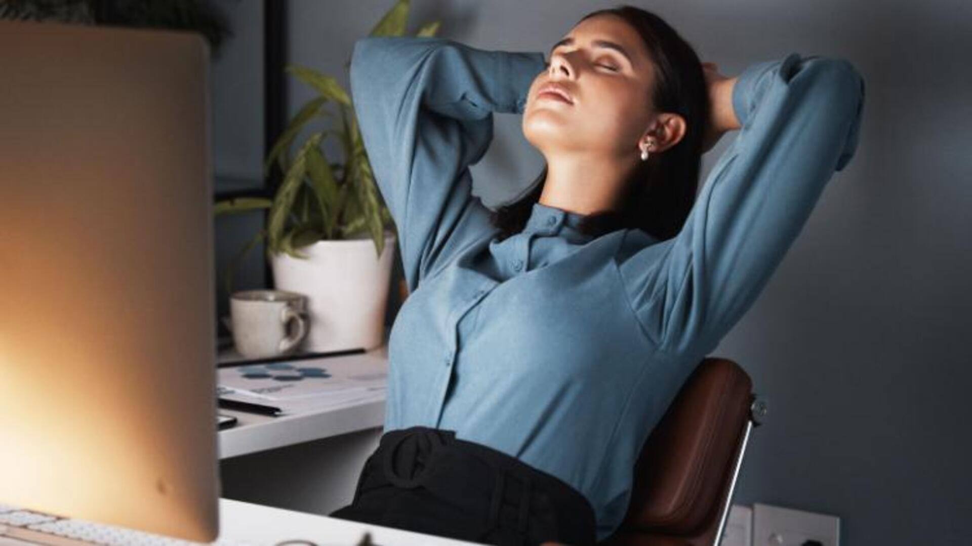 เพิ่มพลังด้วยการหยุดพักสั้นๆ ทุกชั่วโมง