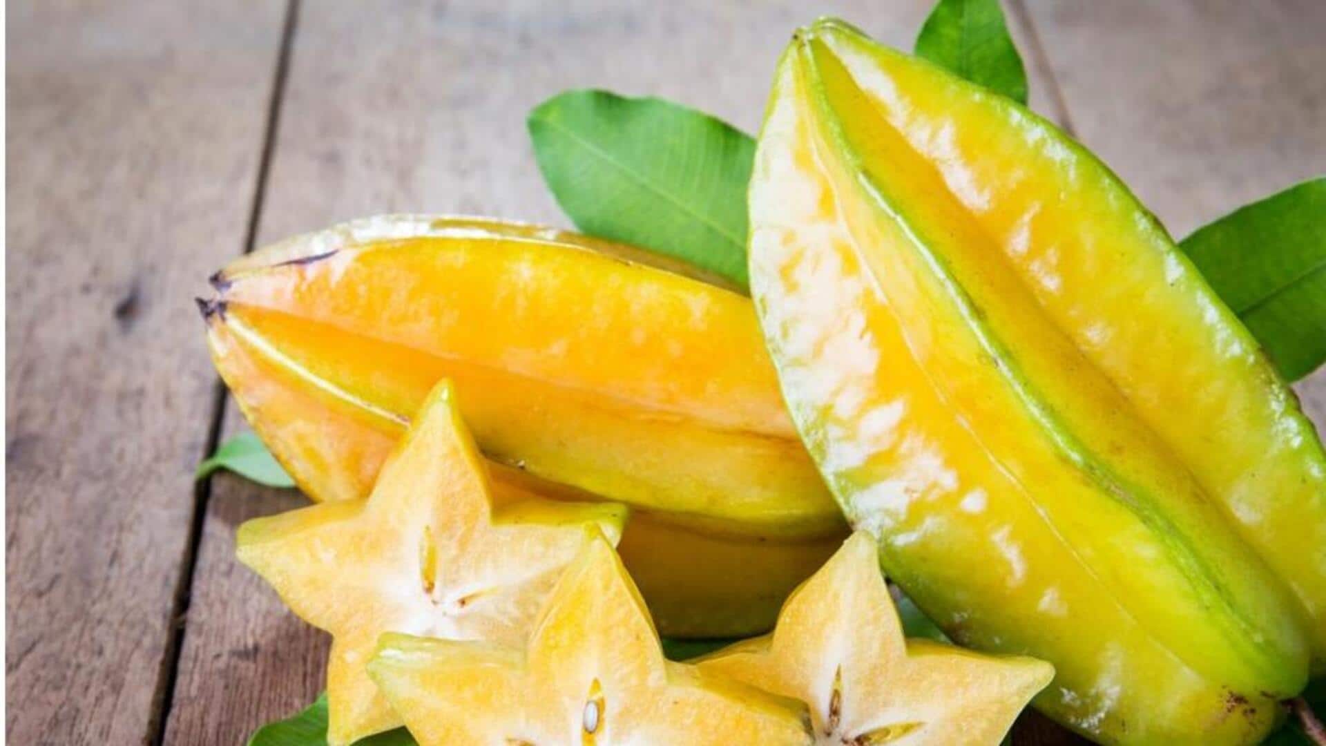 สลัดสตาร์ฟรุตเพิ่มความสดชื่นในแบบเขตร้อน สลัดสตาร์ฟรุตเพิ่มความสดชื่นในแบบเขตร้อน