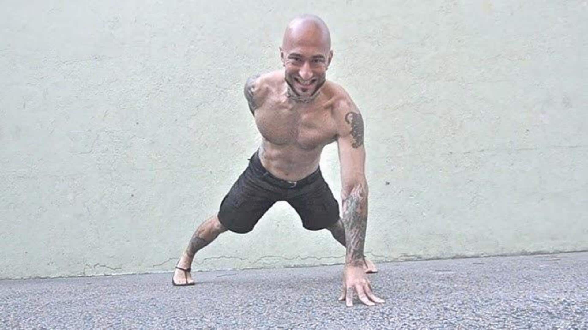 ท่าดันพื้นด้วยปลายนิ้วมือ: เสริมความแข็งแรงและความทนทาน