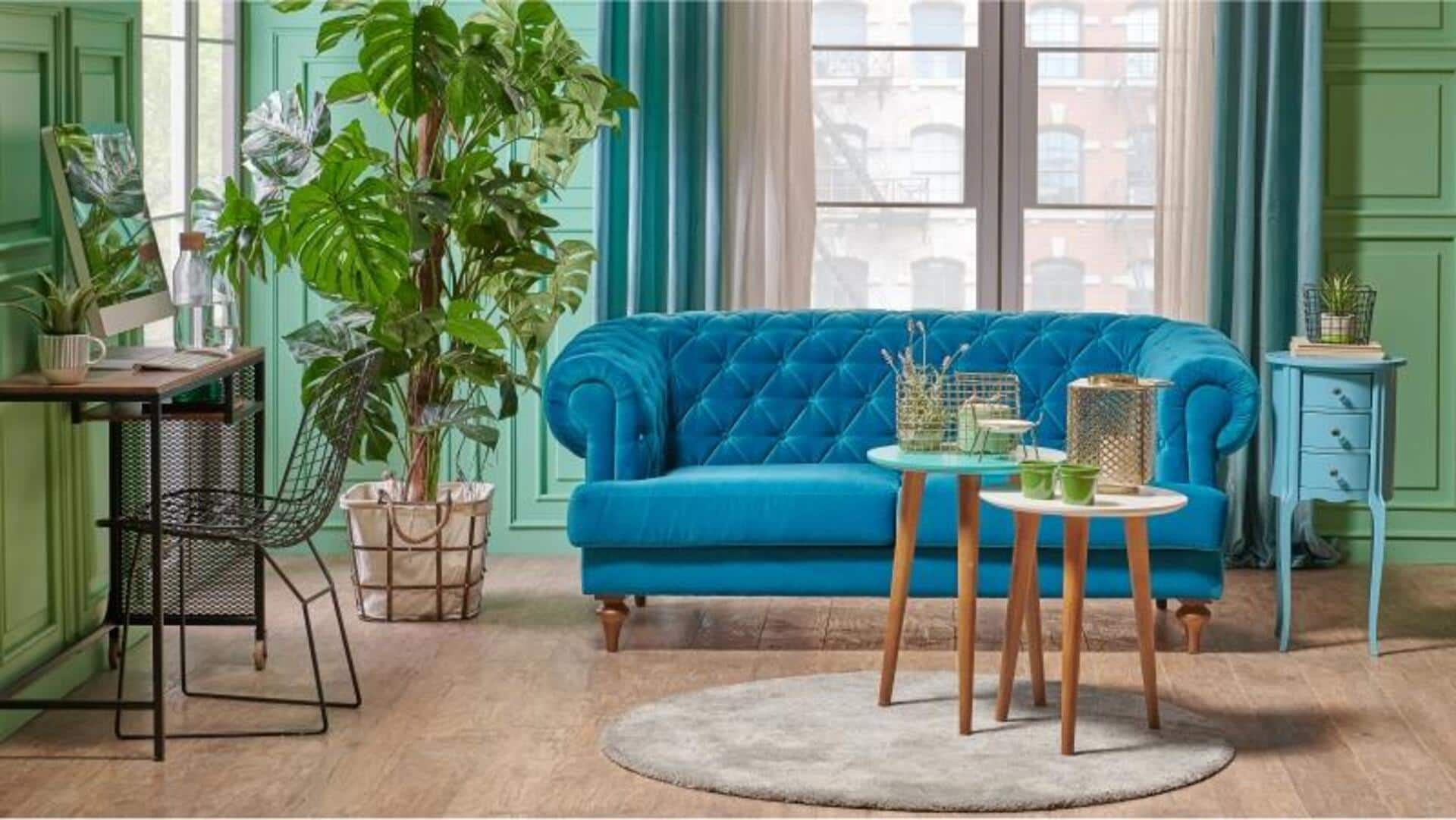 เปลี่ยนสไตล์บ้านด้วยกิ่งไม้ทาสีในงบประหยัด