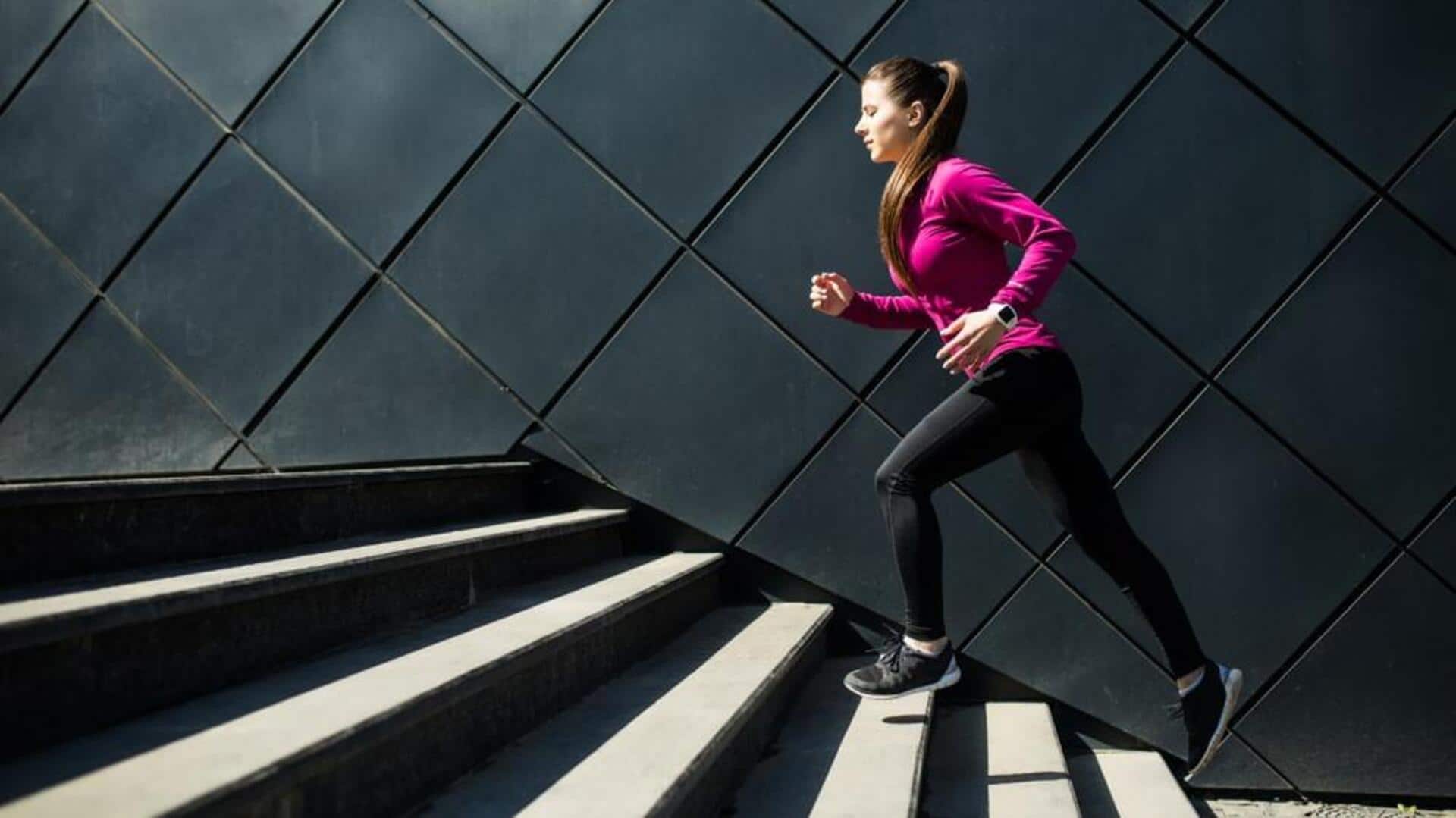 ออกกำลังกายด้วยบันไดเพื่อเพิ่มพลังงาน