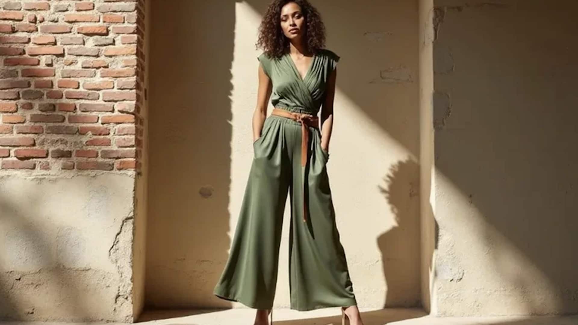 5 ลุคชิคแมตช์จัมพ์สูทแขนกุดผ้าป๊อปลินให้ลงตัว