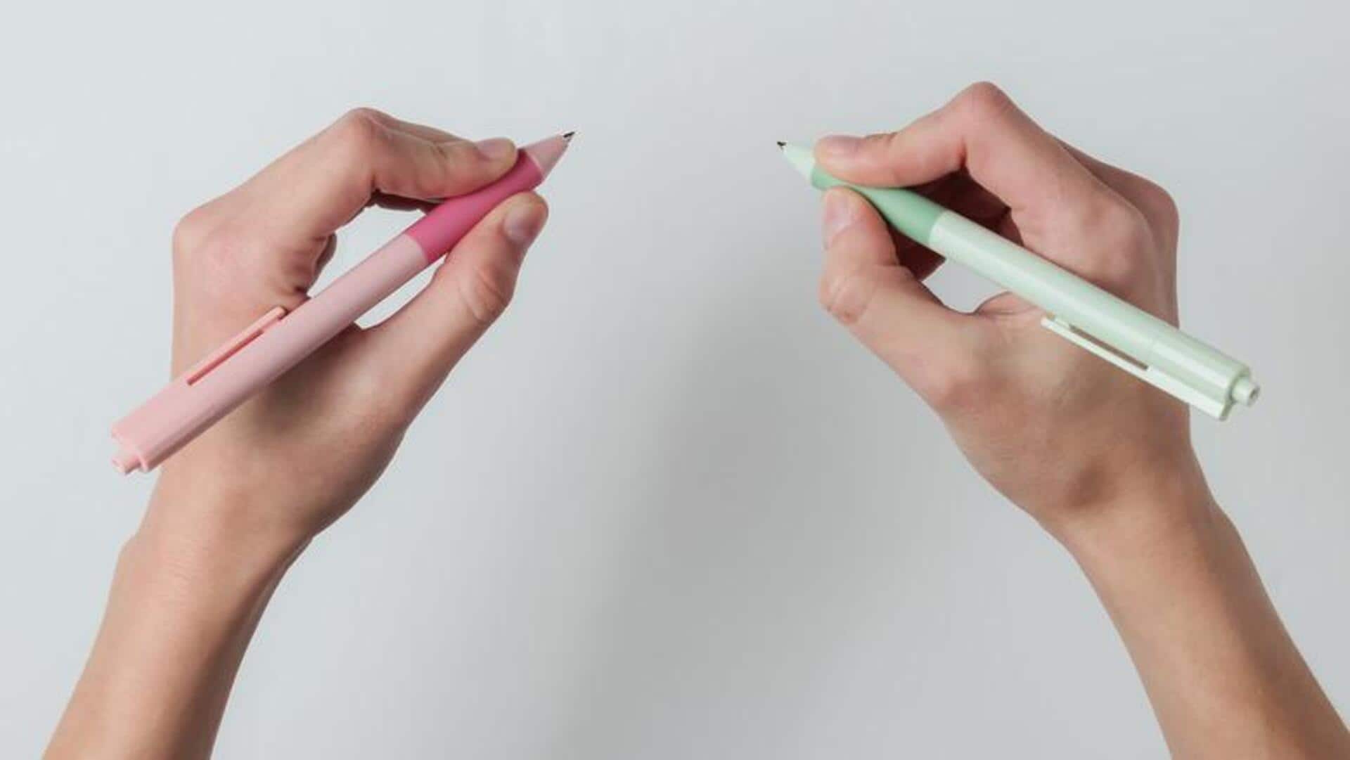 การฝึกสมองโดยใช้มือข้างที่ไม่ถนัดในชีวิตประจำวัน