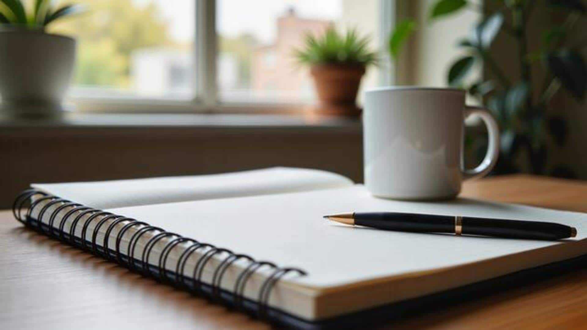 เริ่มต้นเช้าวันใหม่ด้วยการเขียนบันทึกสะท้อนความคิด