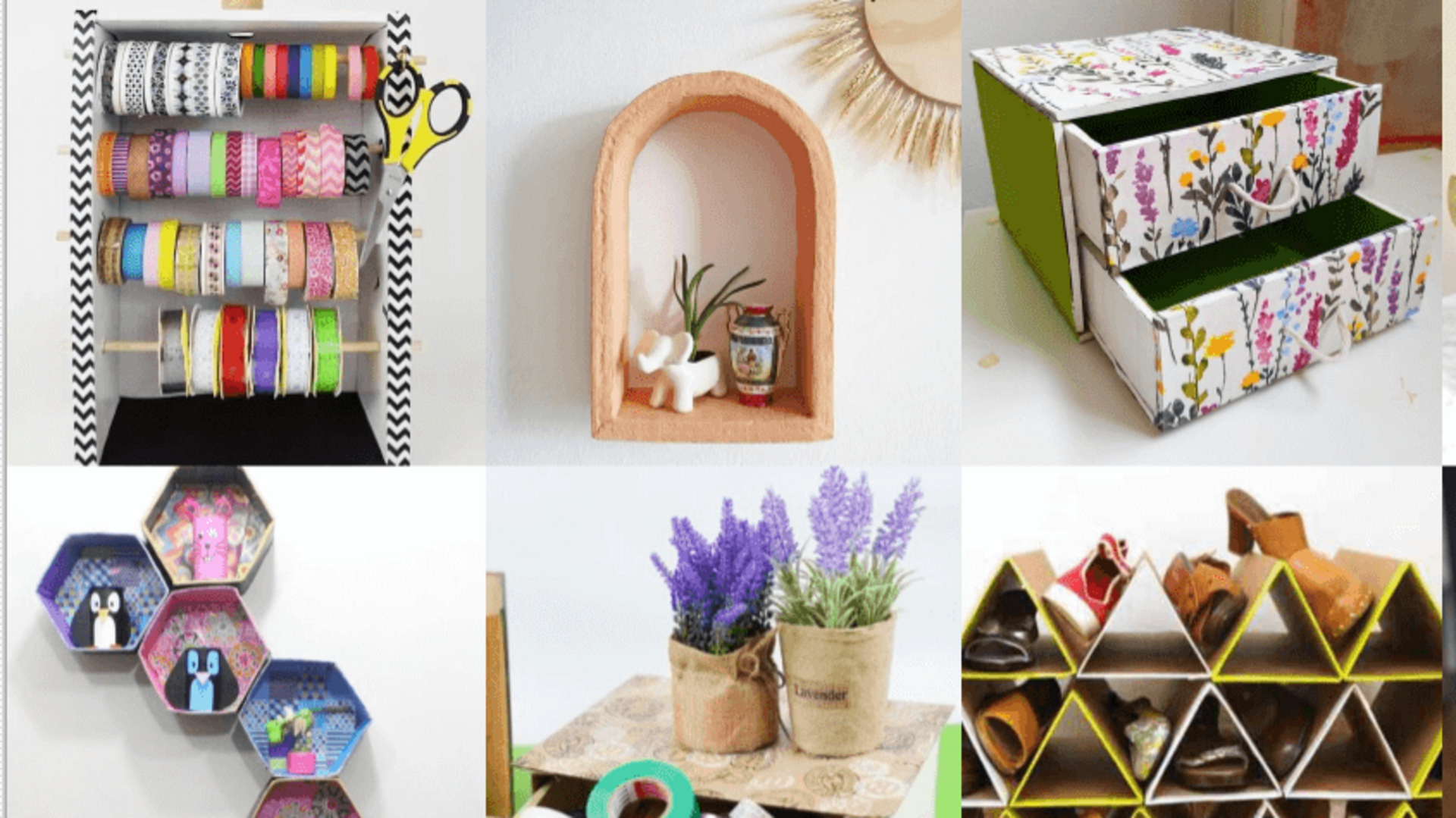 5 ขั้นตอนง่าย ๆ เปลี่ยนกล่องกระดาษให้เป็นที่เก็บของสุดเก๋ 