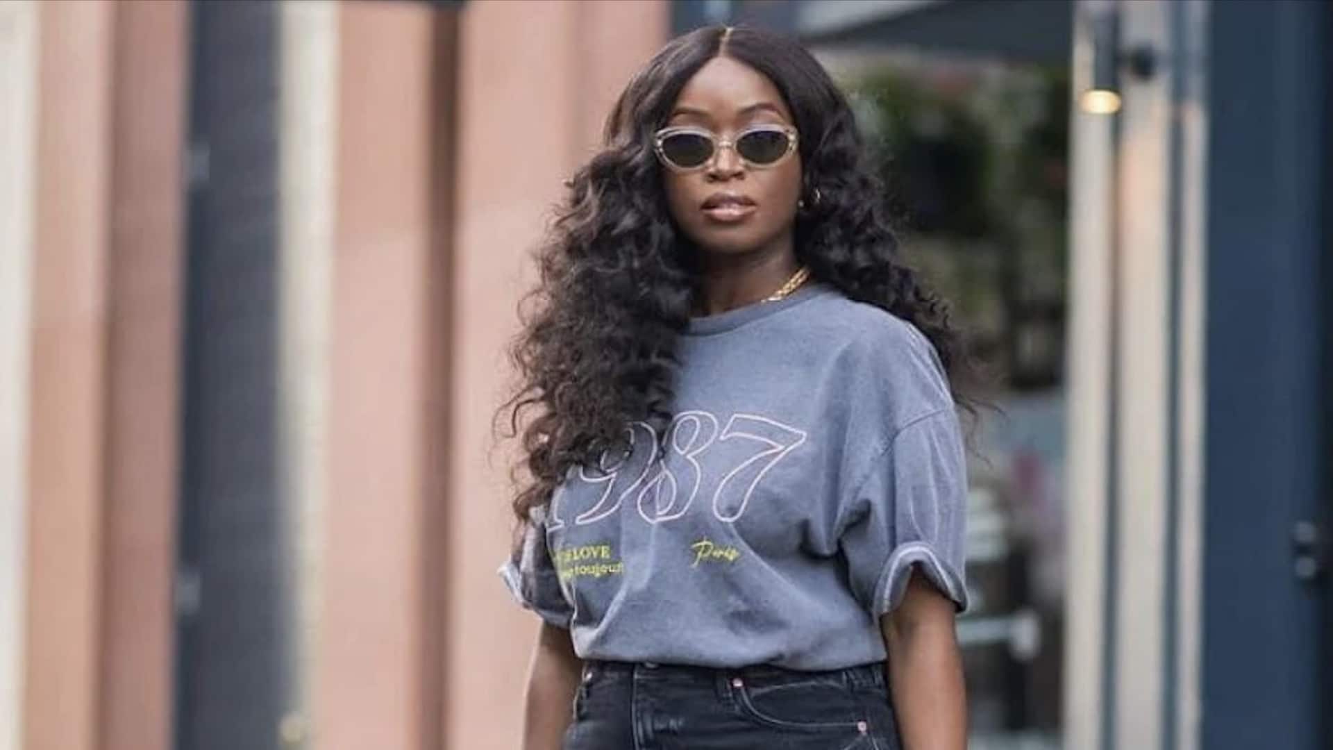 5 สไตล์แมทช์เสื้อยืดโอเวอร์ไซส์ให้ดูดีมีสไตล์