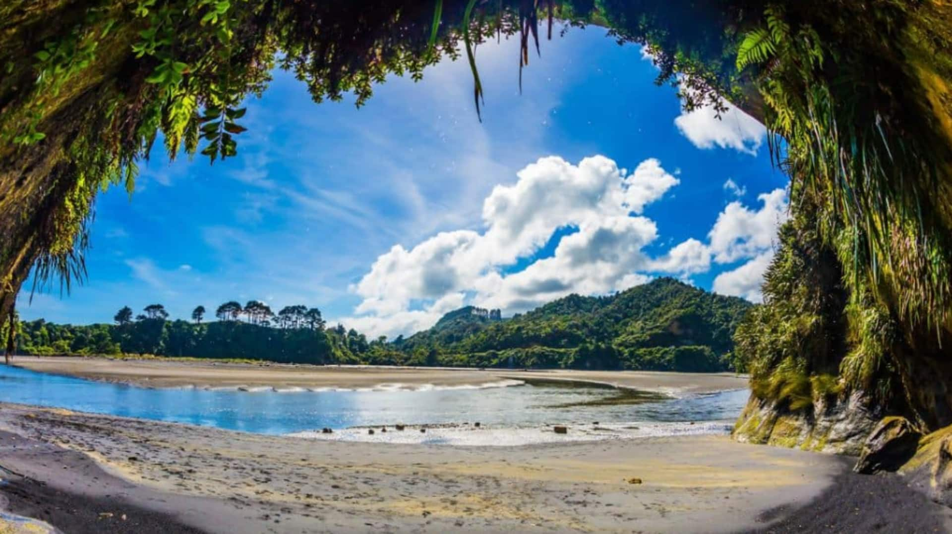 หาดสวยงามในเกาะเหนือของนิวซีแลนด์