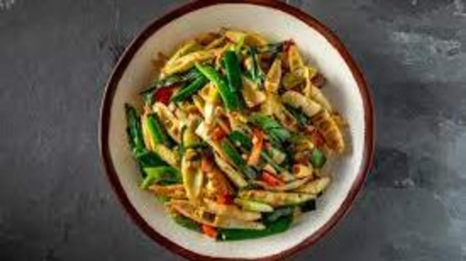 แพตตี้หน่อไม้ไผ่กับน้ำจิ้มพริกมะนาว เมนูสุขภาพรสจัดจ้าน