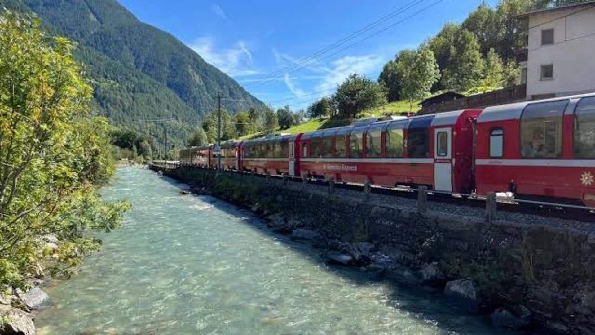 5 เส้นทางรถไฟสุดประทับใจในสวิตเซอร์แลนด์