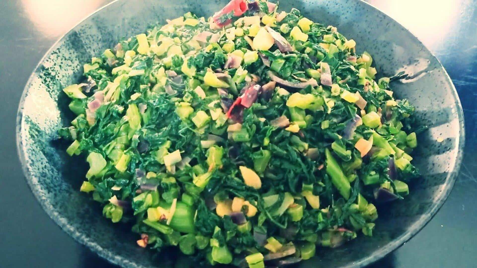 ไอเดียทำอาหารง่าย ๆ ผัดหัวไชเท้ากรอบกับใบโหระพา