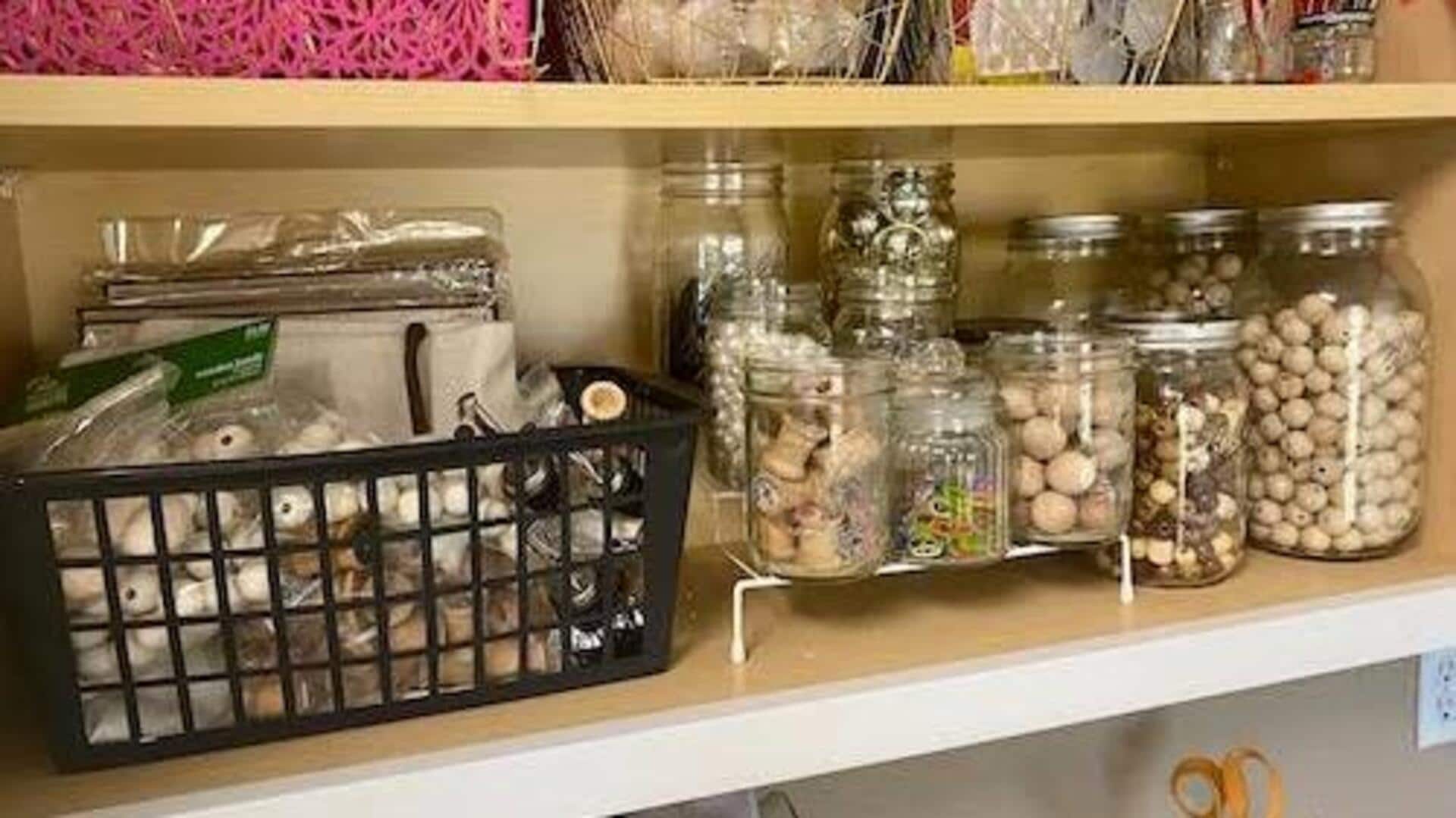 เปลี่ยนของใช้ในบ้านให้เป็นที่จัดระเบียบสุดประหยัด