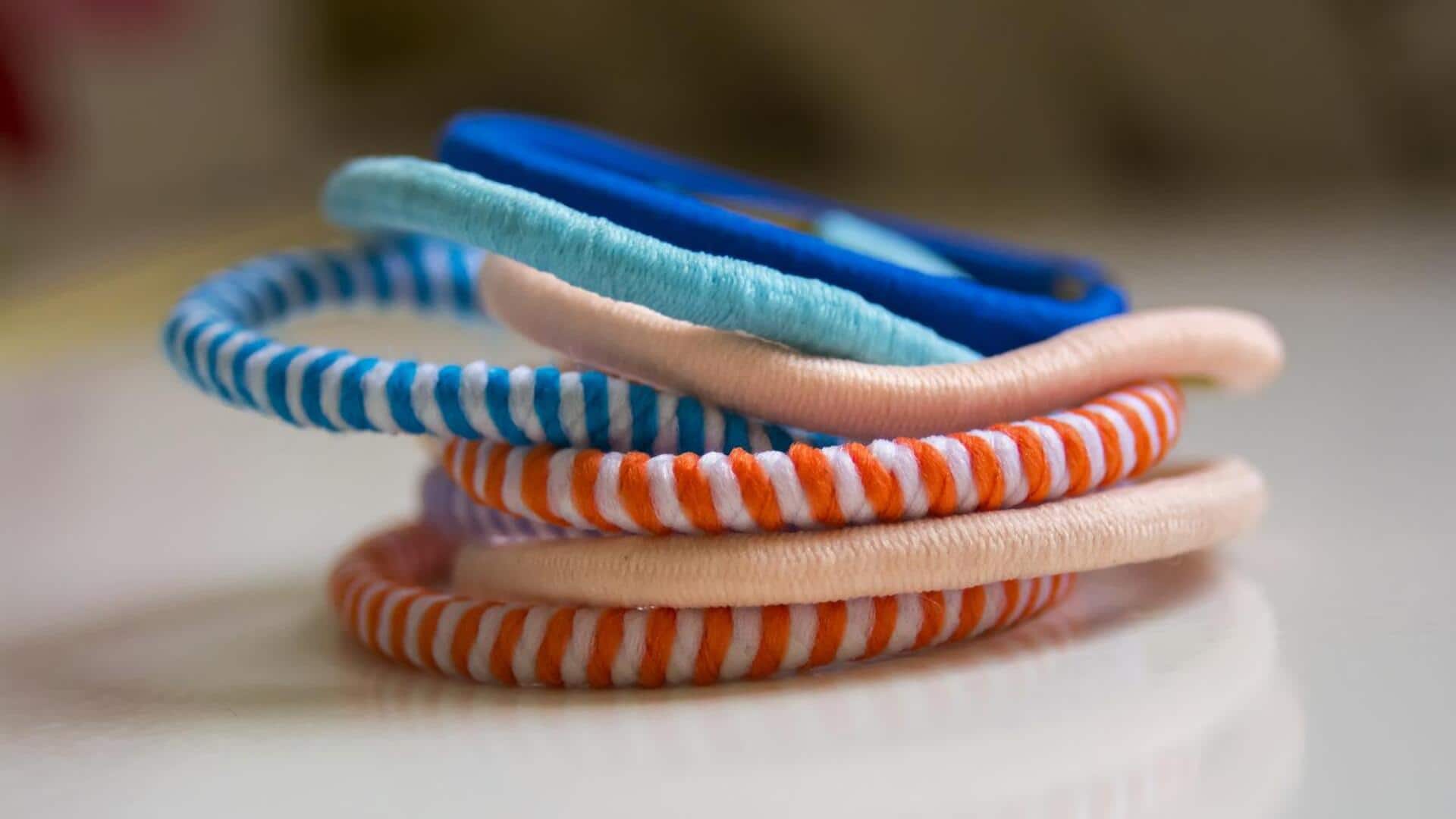 ไอเดียรีไซเคิลยางรัดผมเก่าเป็นของใช้สุดคุ้ม