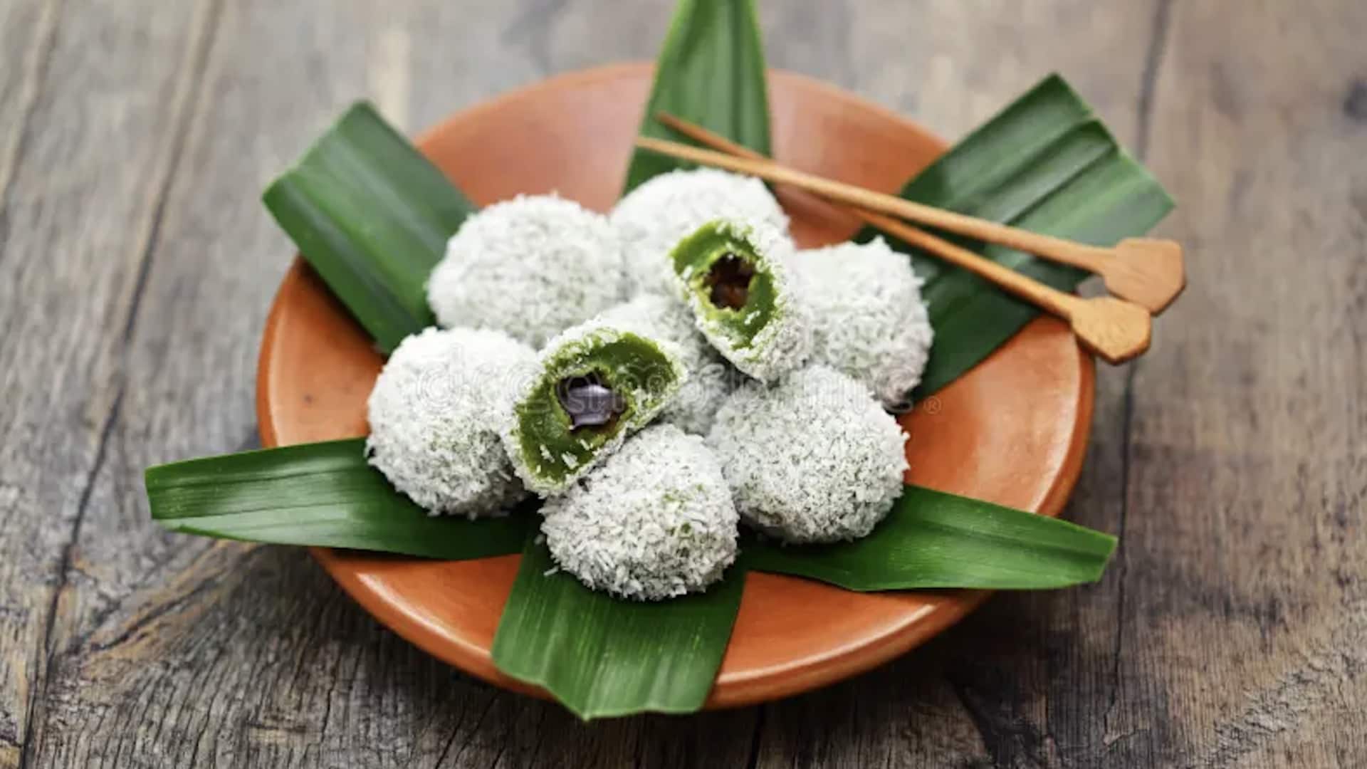 สูตรขนมบัวลอยใบตองดั้งเดิม